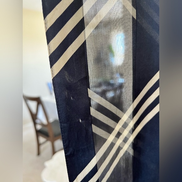 RALPH LAUREN SILK chiffon scarf - Picture 7 of 7